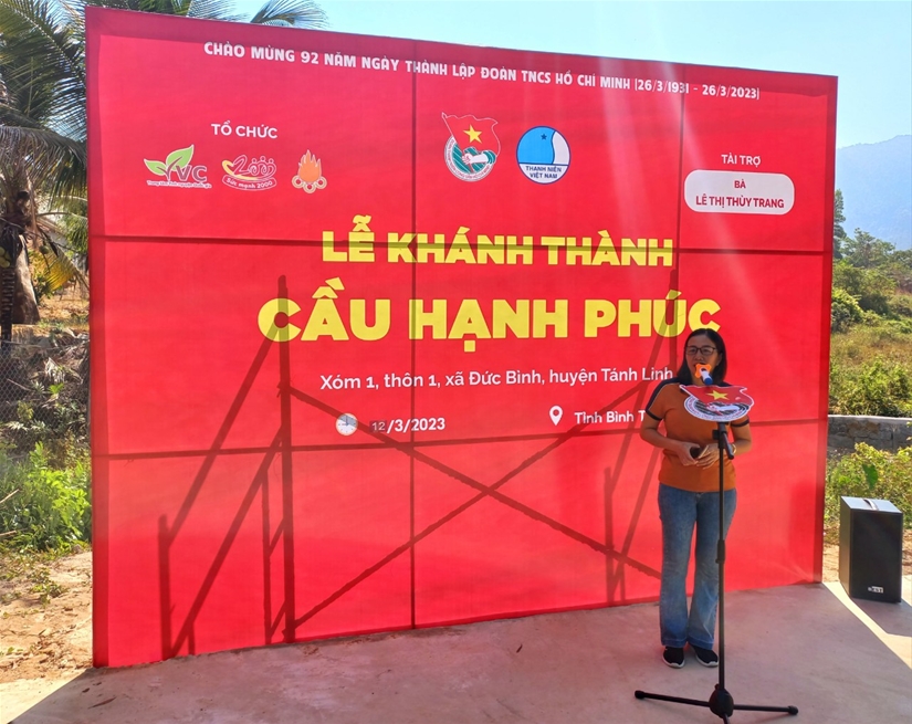 Phát biểu cảm ơn của lãnh đạo địa phương